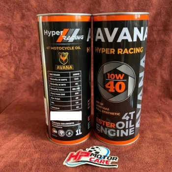 Nhớt Avana 4T Hyper racing 10W-40 1L dòng cao dùng cho xe số